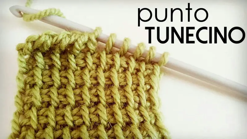 Punto Básico de Crochet Tunecino
