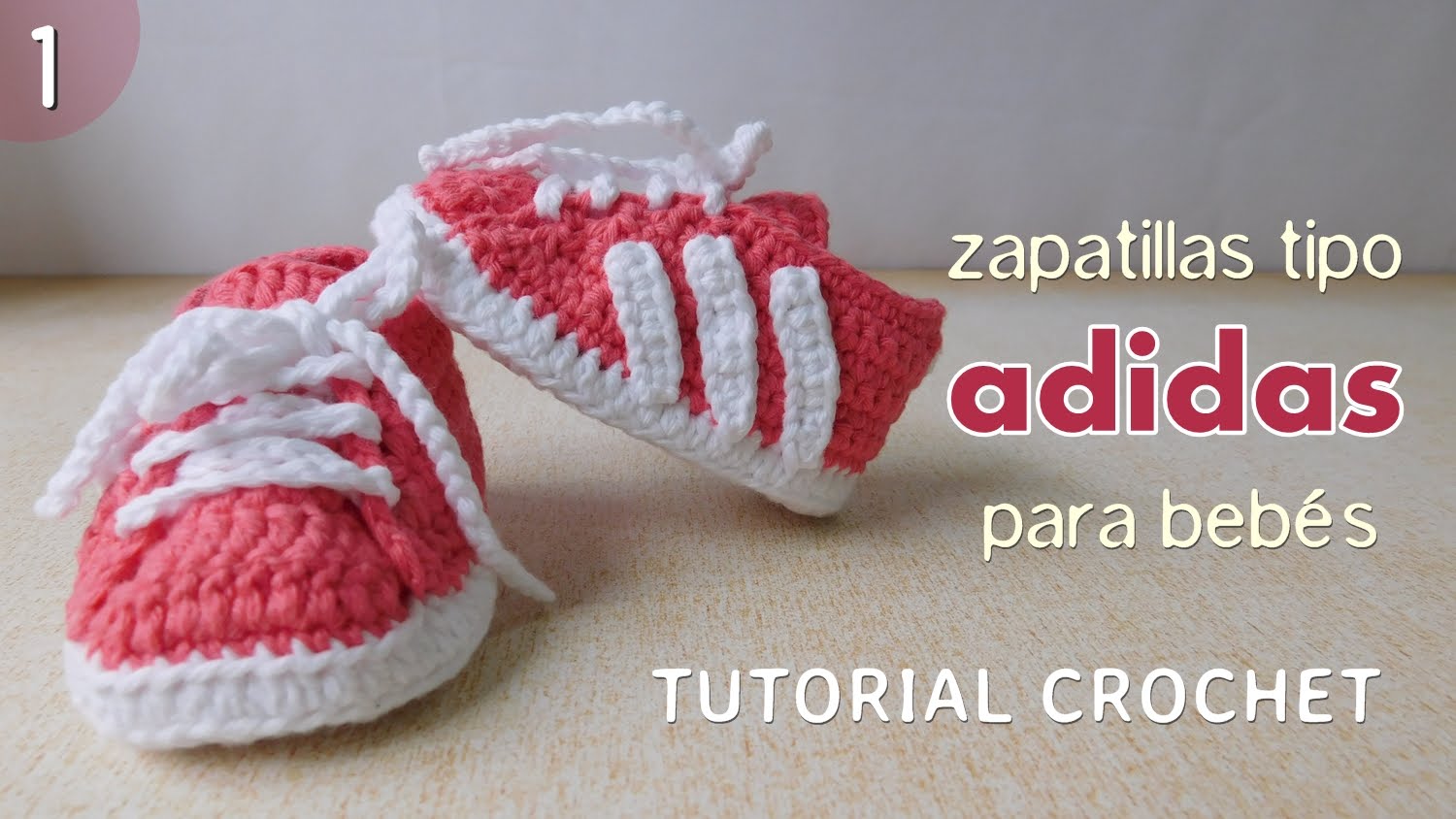 Zapatillas Adidas A Crochet Para Bebe Parte 1 De 2 Alcrochet Com