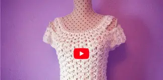 Blusa de mujer en crochet