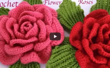 Cómo hacer flores a crochet