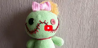 Muñeca amigurumi en crochet