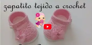 Zapatitos a crochet