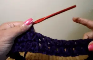 Bufanda circular a crochet