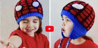 Gorros tejidos a crochet para niños