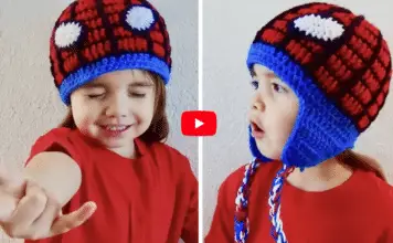 Gorros tejidos a crochet para niños