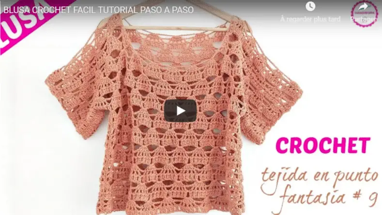 Blusas Tejidas En Crochet Dama Paso A Paso on Sale, SAVE 51%.
