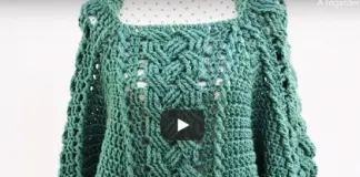 Capas o ponchos a crochet