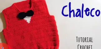 Chalecos a crochet para niños