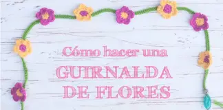 Como hacer flores a crochet grandes