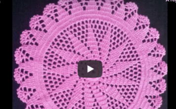 Como hacer tapetitos a crochet
