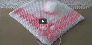 Manta de bebé a crochet