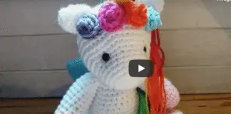 Unicornio amigurumi