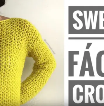 jersey de crochet para mujer