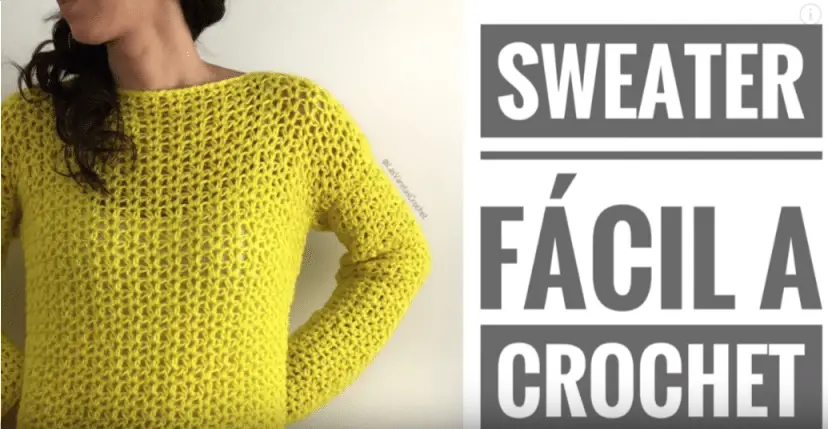 Jersey De Crochet Para Mujer Alcrochet Com