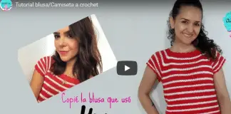 blusa a crochet fácil y rápida