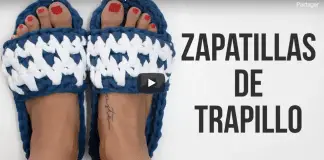 pantuflas de trapillo