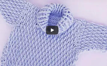 jersey de niño a crochet