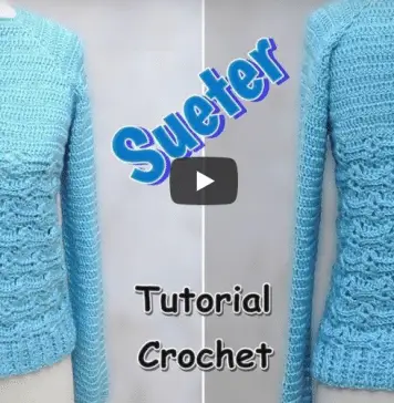 roble Último Perezoso Sweater de crochet a Crochet - Alcrochet.com